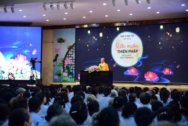 Dharma Talk “Hopes to do good things” – The 95th Seven-Day Retreat.