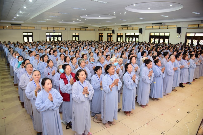 Dharma Talk “Hopes to do good things” – The 95th Seven-Day Retreat.