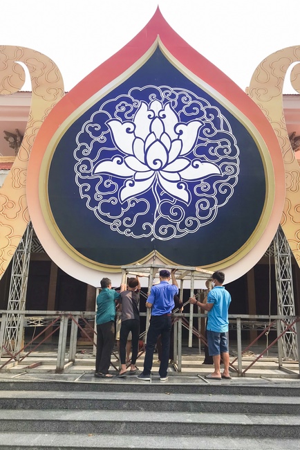 Affairs preparing for the Amitabha Buddha’s Birthday (part 2)