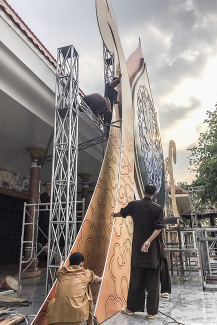 Affairs preparing for the Amitabha Buddha’s Birthday (part 2)