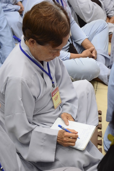 Dharma Talk “When still breathing and living, we still practice” – The 95th Seven-Day Retreat.