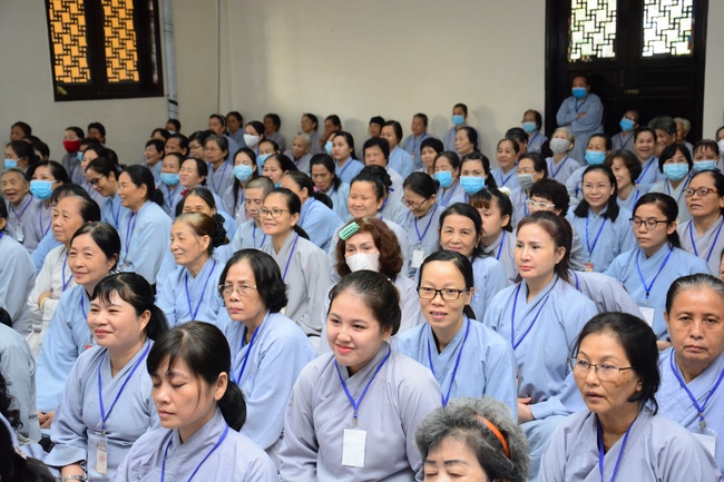 Dharma Talk “When still breathing and living, we still practice” – The 95th Seven-Day Retreat.