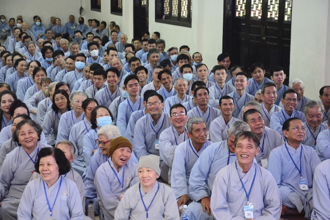 Dharma Talk “When still breathing and living, we still practice” – The 95th Seven-Day Retreat.