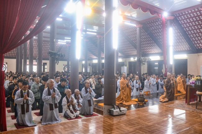 Lễ quy y Tam bảo, chùa Hòa Phúc, Hà Nội