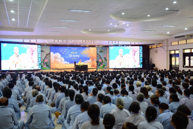 Dharma Talk “Coming and going is impermanent” – the 95th Seven-Day Retreat.