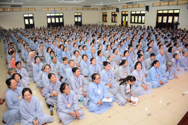 Dharma Talk “Coming and going is impermanent” – the 95th Seven-Day Retreat.