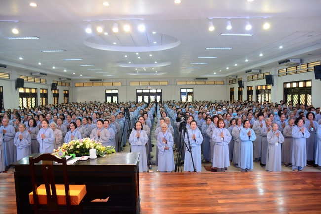 Dharma Talk “Coming and going is impermanent” – the 95th Seven-Day Retreat.