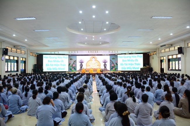 Dharma Talk “Coming and going is impermanent” – the 95th Seven-Day Retreat.