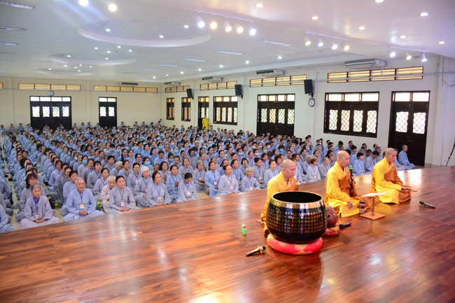 Dharma Talk “Coming and going is impermanent” – the 95th Seven-Day Retreat.
