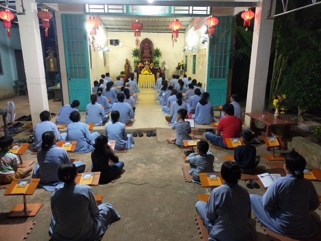 Repentant Ceremony at Suoi Phap Pagoda, Tay Ninh