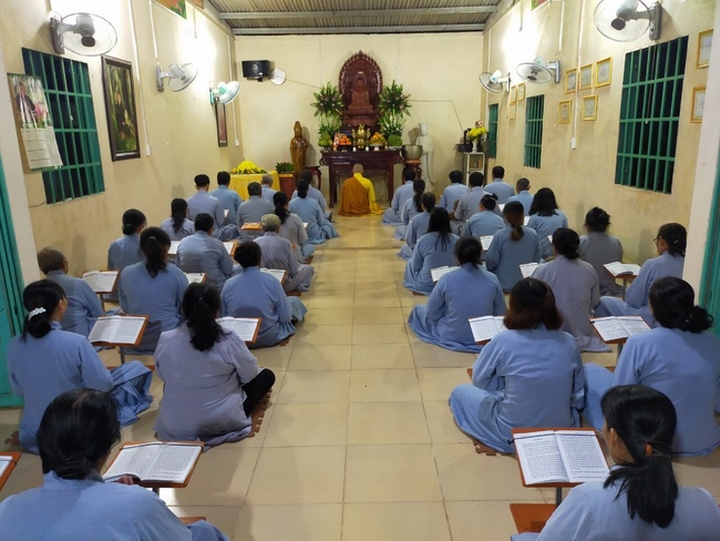 Repentant Ceremony at Suoi Phap Pagoda, Tay Ninh