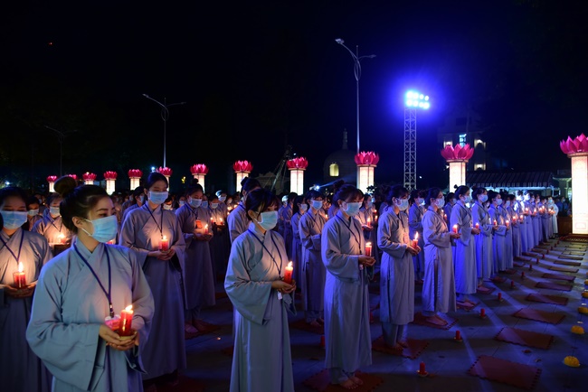 Impressed night of Amitabha Buddha's Birthday