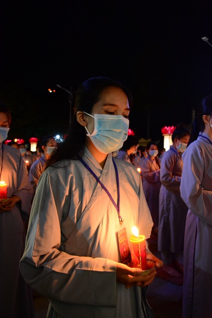 Impressed night of Amitabha Buddha's Birthday