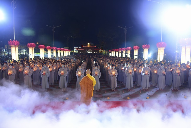Impressed night of Amitabha Buddha's Birthday