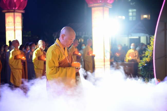 Impressed night of Amitabha Buddha's Birthday