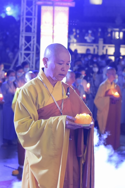 Impressed night of Amitabha Buddha's Birthday
