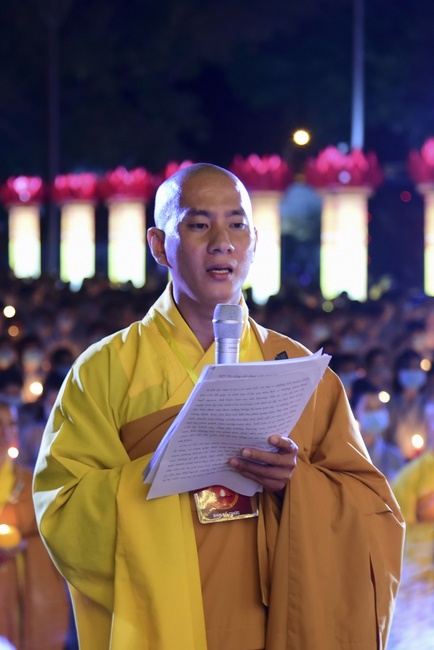 Impressed night of Amitabha Buddha's Birthday