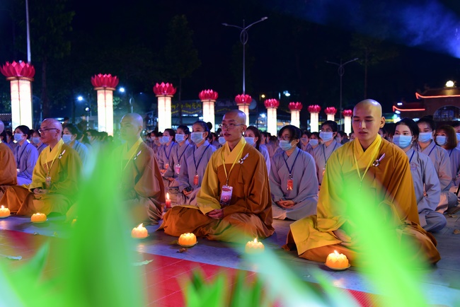 Impressed night of Amitabha Buddha's Birthday
