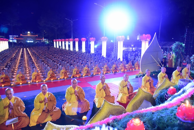 Impressed night of Amitabha Buddha's Birthday