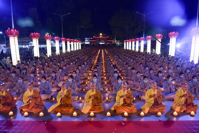 Impressed night of Amitabha Buddha's Birthday