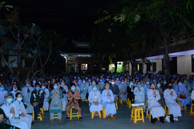 Impressed night of Amitabha Buddha's Birthday
