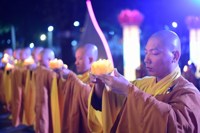 Impressed night of Amitabha Buddha's Birthday