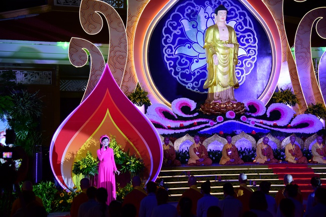 Impressed night of Amitabha Buddha's Birthday