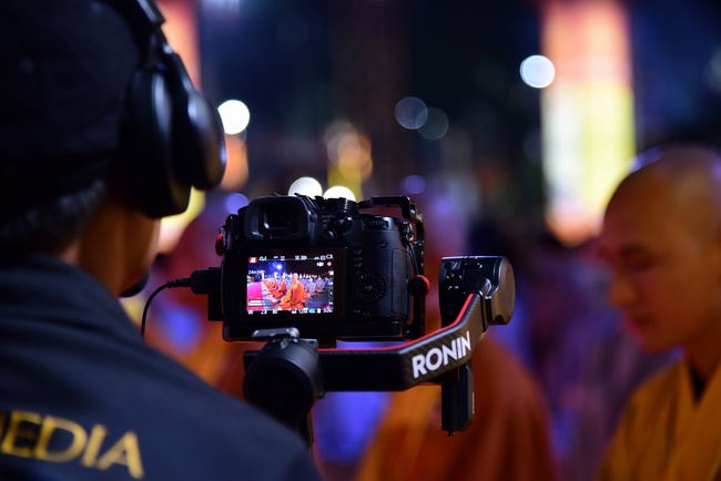 Impressed night of Amitabha Buddha's Birthday