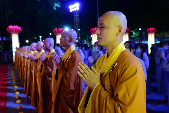 Impressed night of Amitabha Buddha's Birthday