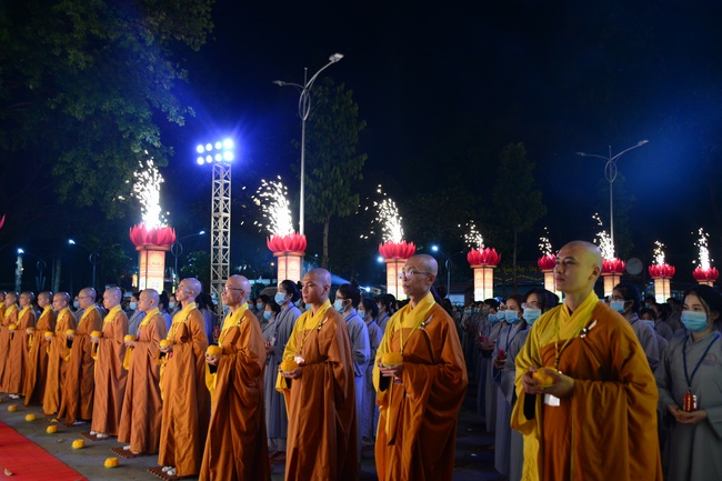 Impressed night of Amitabha Buddha's Birthday