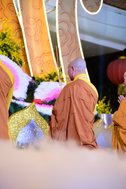 Impressed night of Amitabha Buddha's Birthday