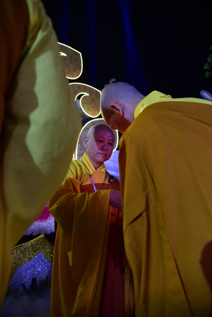 Impressed night of Amitabha Buddha's Birthday