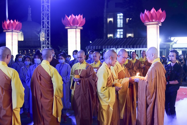 Impressed night of Amitabha Buddha's Birthday