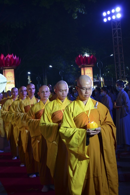 Impressed night of Amitabha Buddha's Birthday