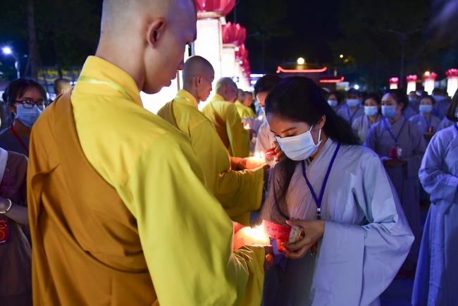 Impressed night of Amitabha Buddha's Birthday
