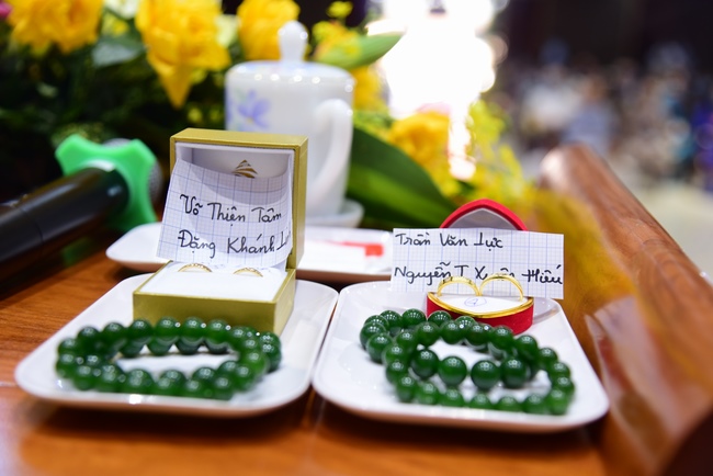 The Wedding Ceremony at the pagoda