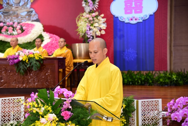 The Wedding Ceremony at the pagoda