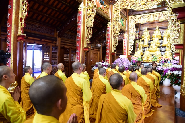 Congratulations on the Inauguration of Vinh Nghiem Monastery -HCMC