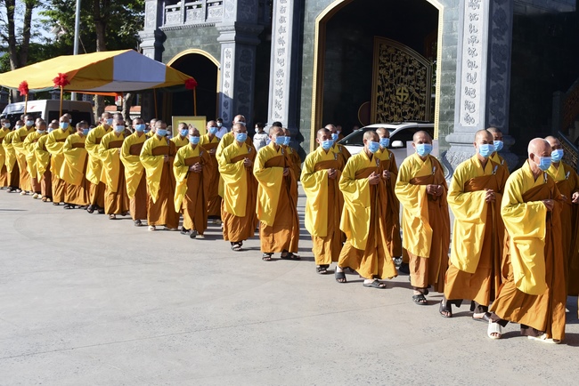 Congratulations on the Inauguration of Vinh Nghiem Monastery -HCMC