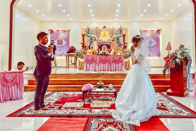 Wedding Ceremony at Tay Khanh Pagoda