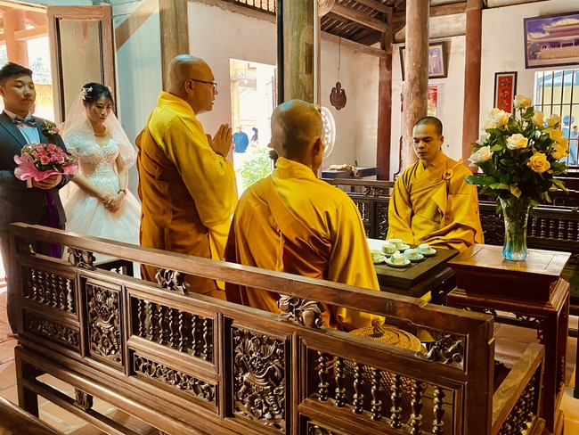 Wedding Ceremony at Tay Khanh Pagoda
