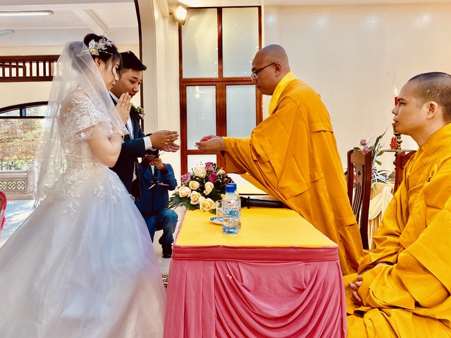 Wedding Ceremony at Tay Khanh Pagoda
