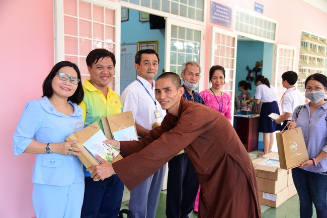 Donating books to Schools in HCMC