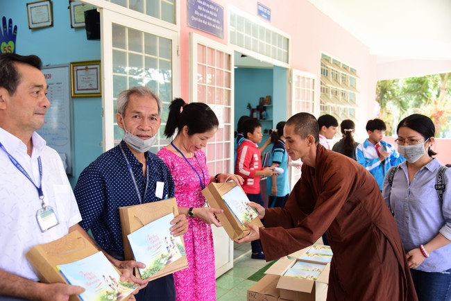 Donating books to Schools in HCMC