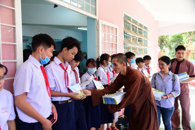 Donating books to Schools in HCMC