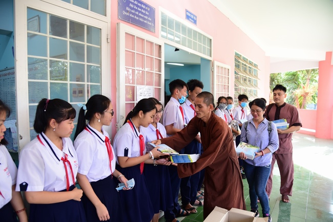 Donating books to Schools in HCMC