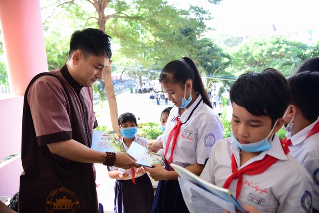 Donating books to Schools in HCMC