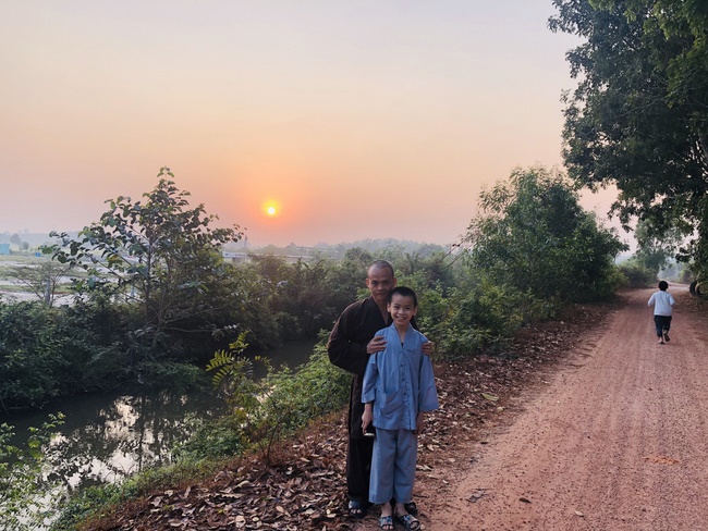 Extra curricular activities of Kids at Huong Phap Pagoda, Cu Chi