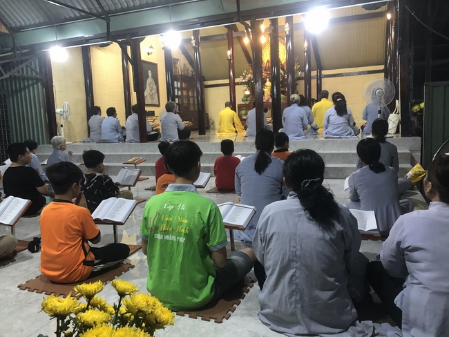 Extra curricular activities of Kids at Huong Phap Pagoda, Cu Chi