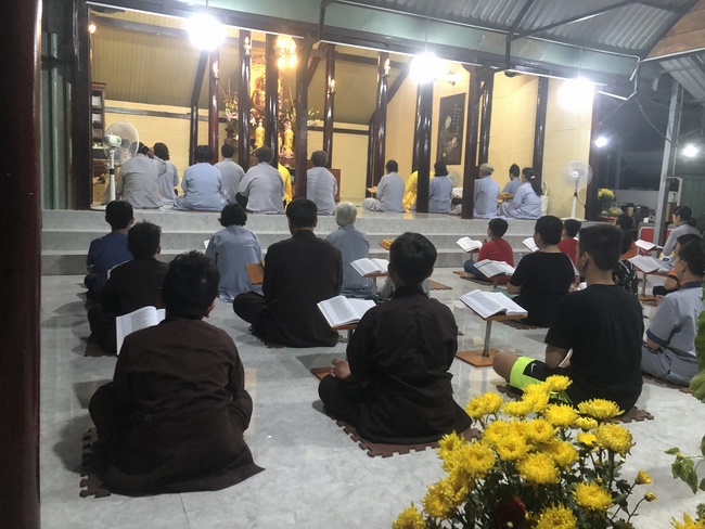 Extra curricular activities of Kids at Huong Phap Pagoda, Cu Chi